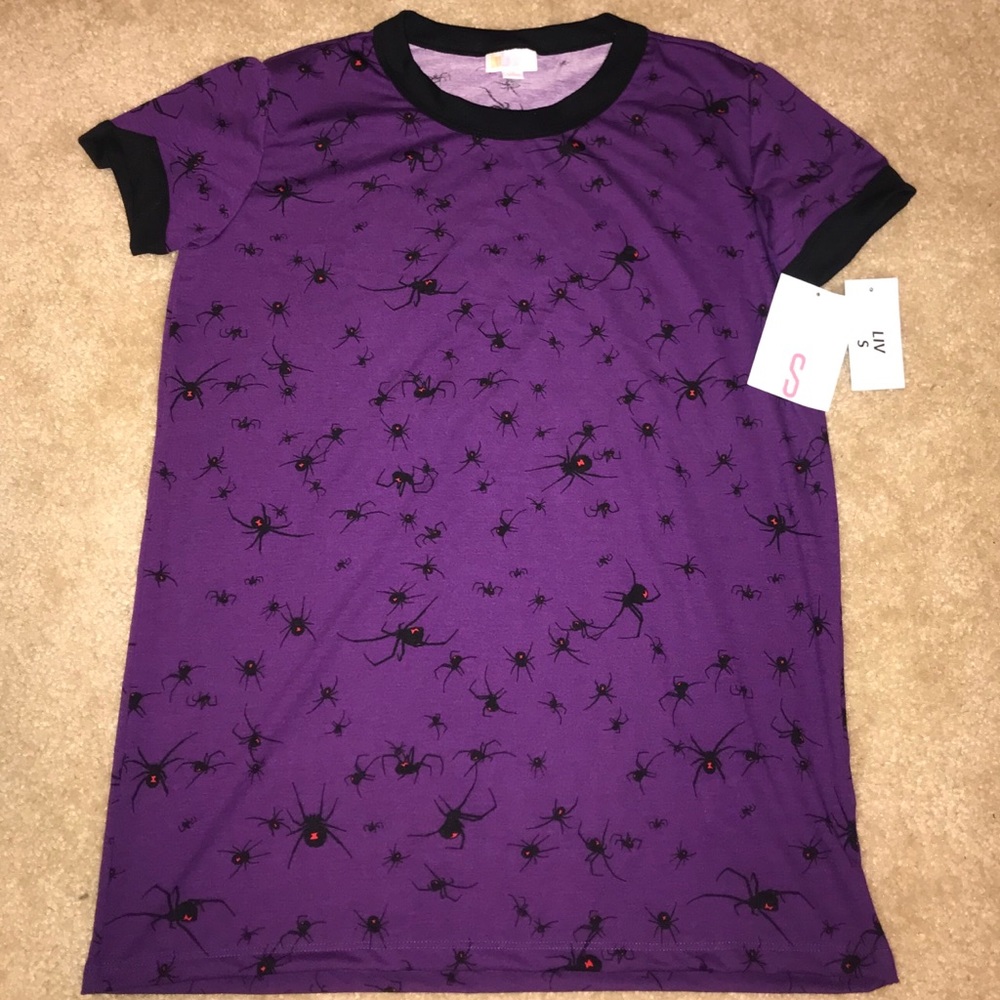 NWT Lularoe Creepin’ it Real Small Liv